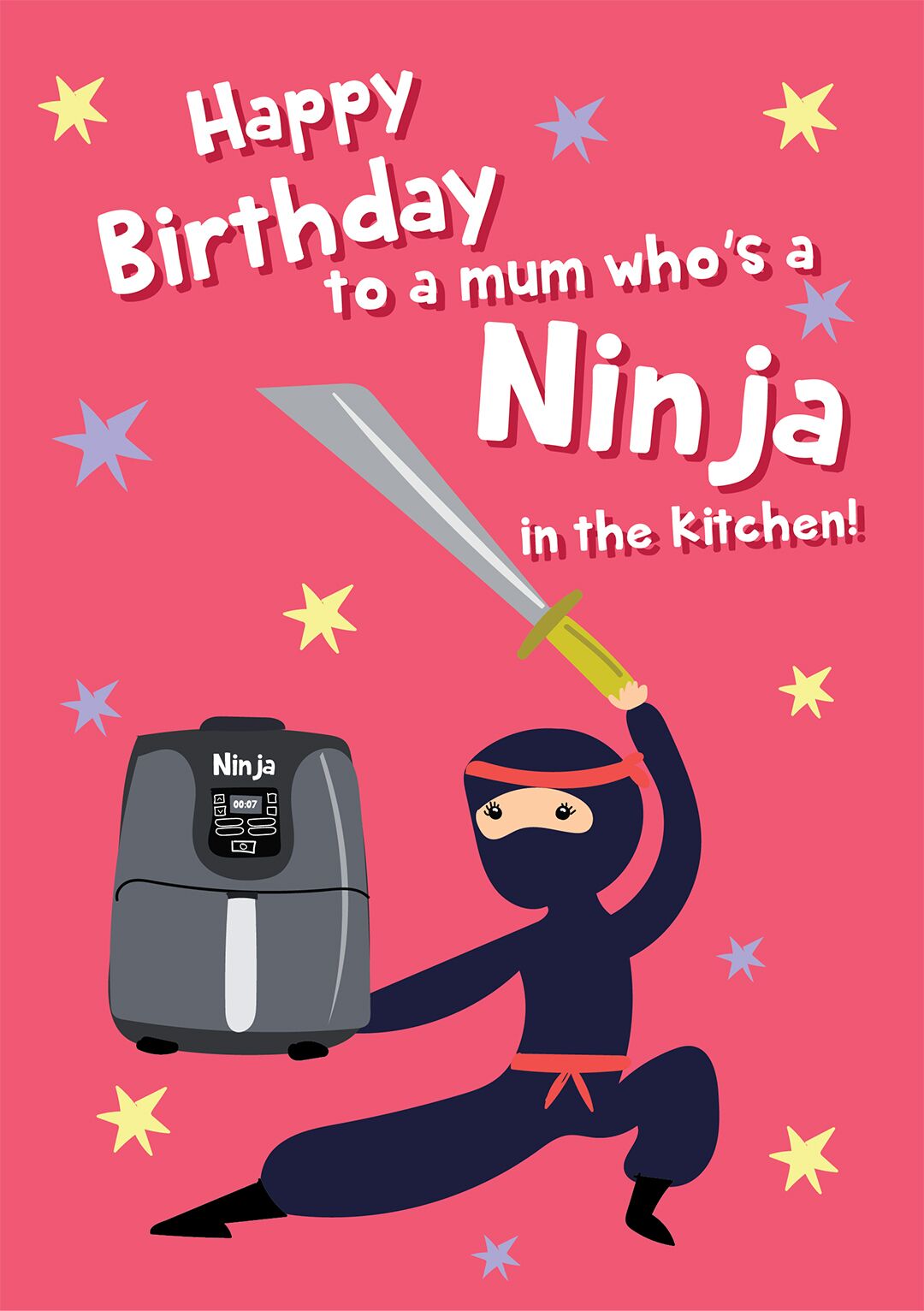 HB To A Mum Who's A Ninja In The Kitchen