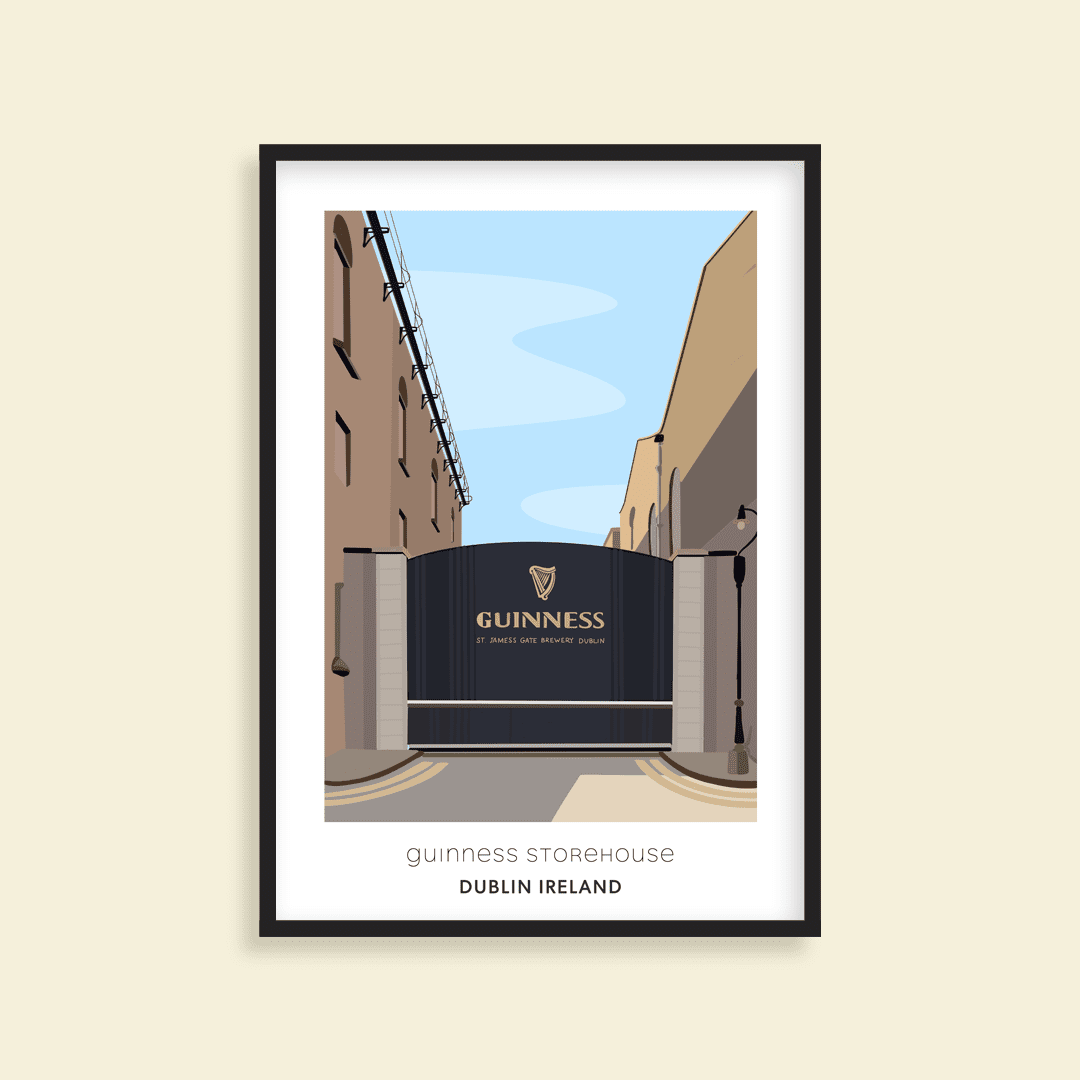 Guinness storehouse print
