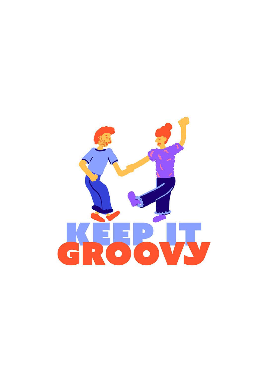 Keep It Groovy Blythe Mackenzie Keep It Groovy Greetings Card