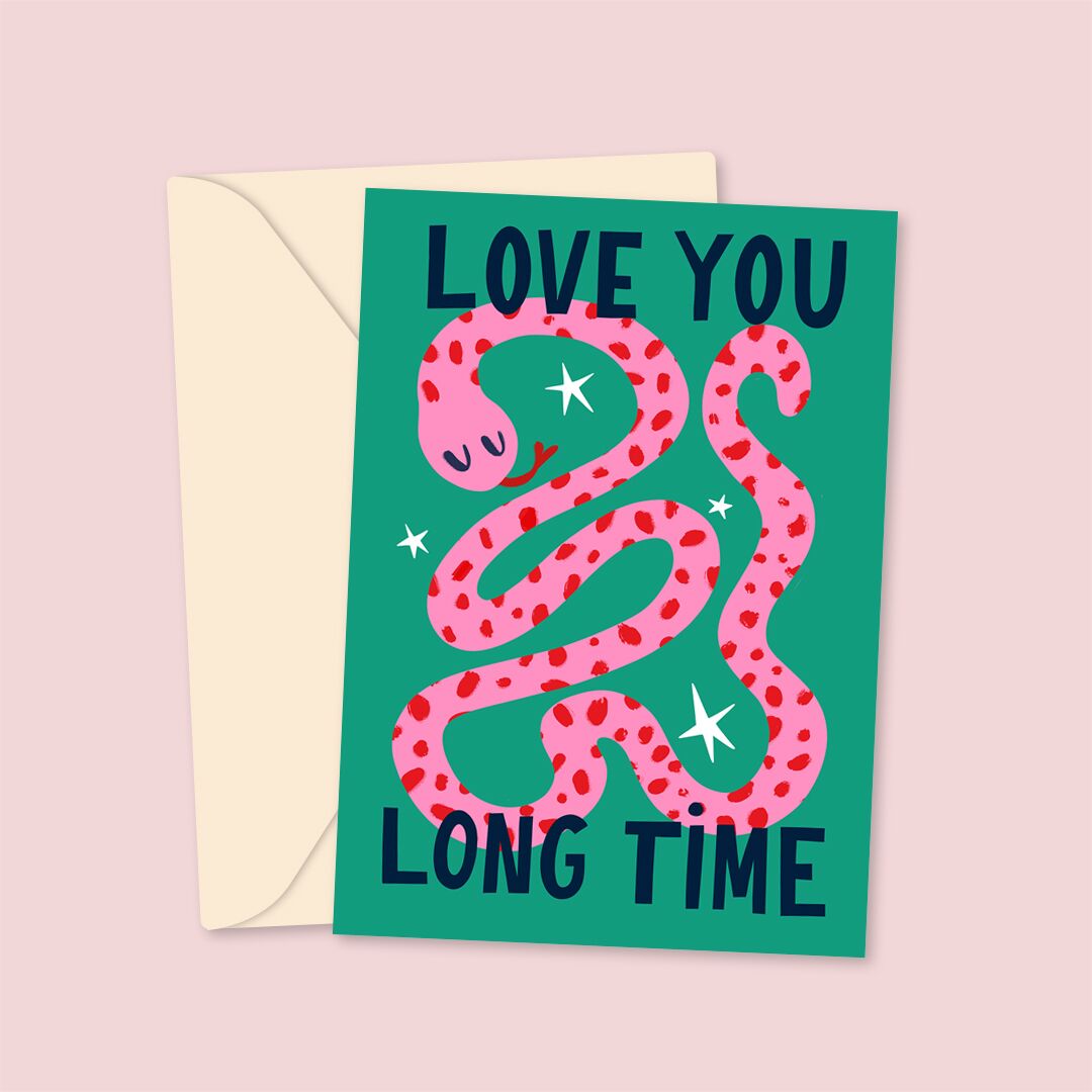 LongTimeSM Love You Long Time - Valentine's Day Card