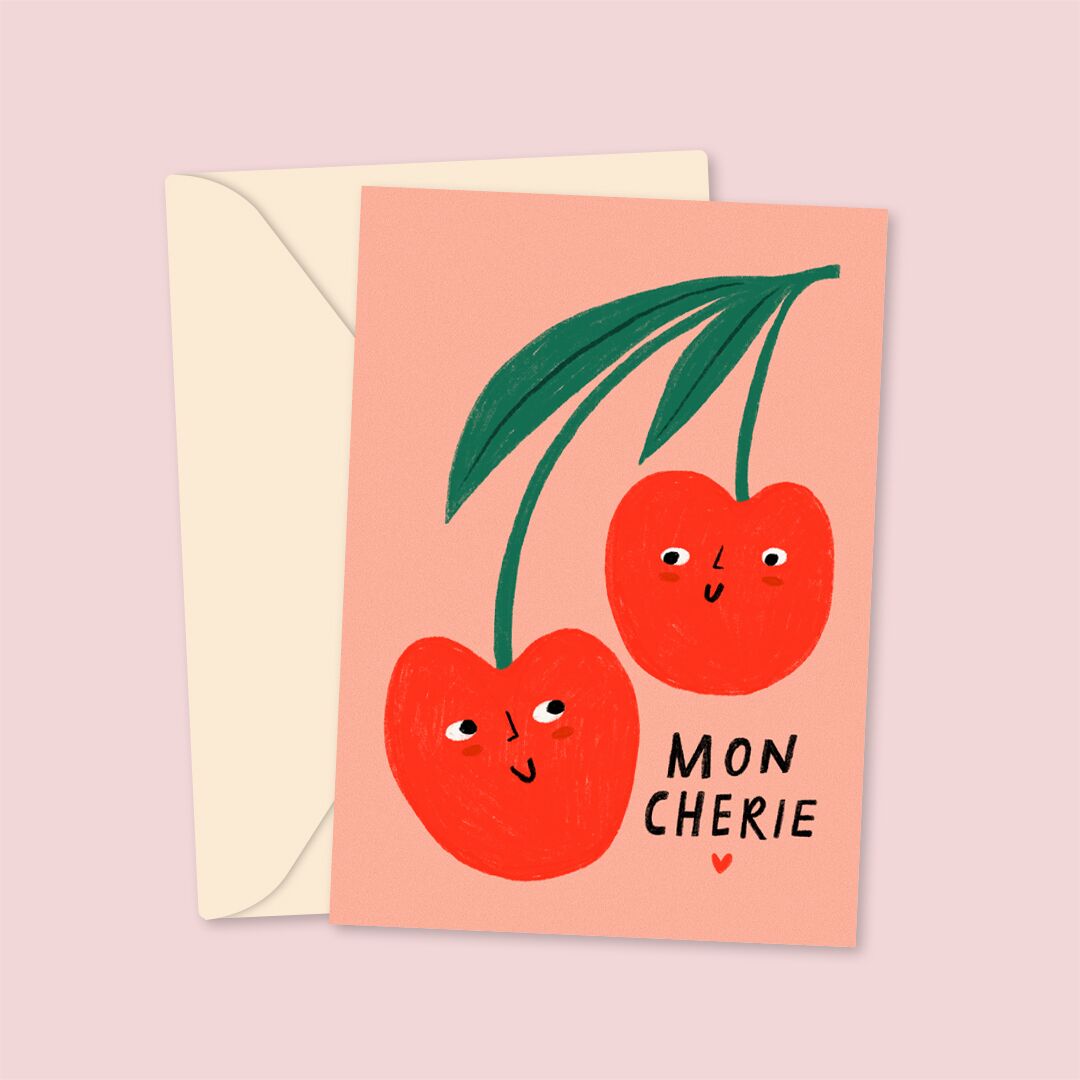 moncherieSM Mon Cheri - My Darling Valentine's Day Card