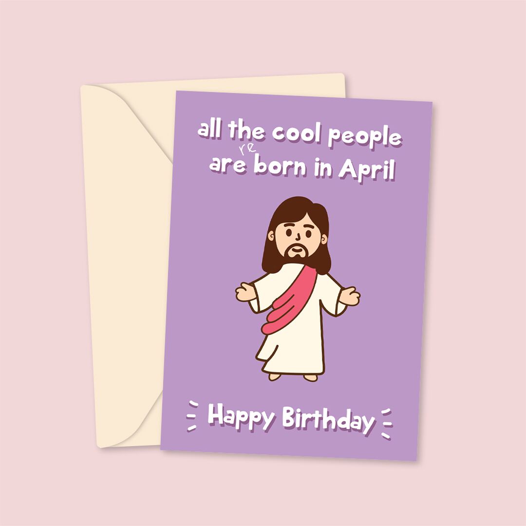 aprilbirthdaySM April Birthday Card