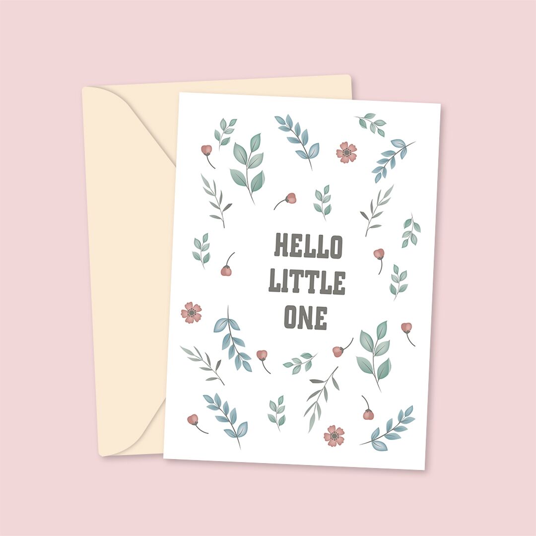 HELLO LITTLE ONE Hello Little One - New Baby Card