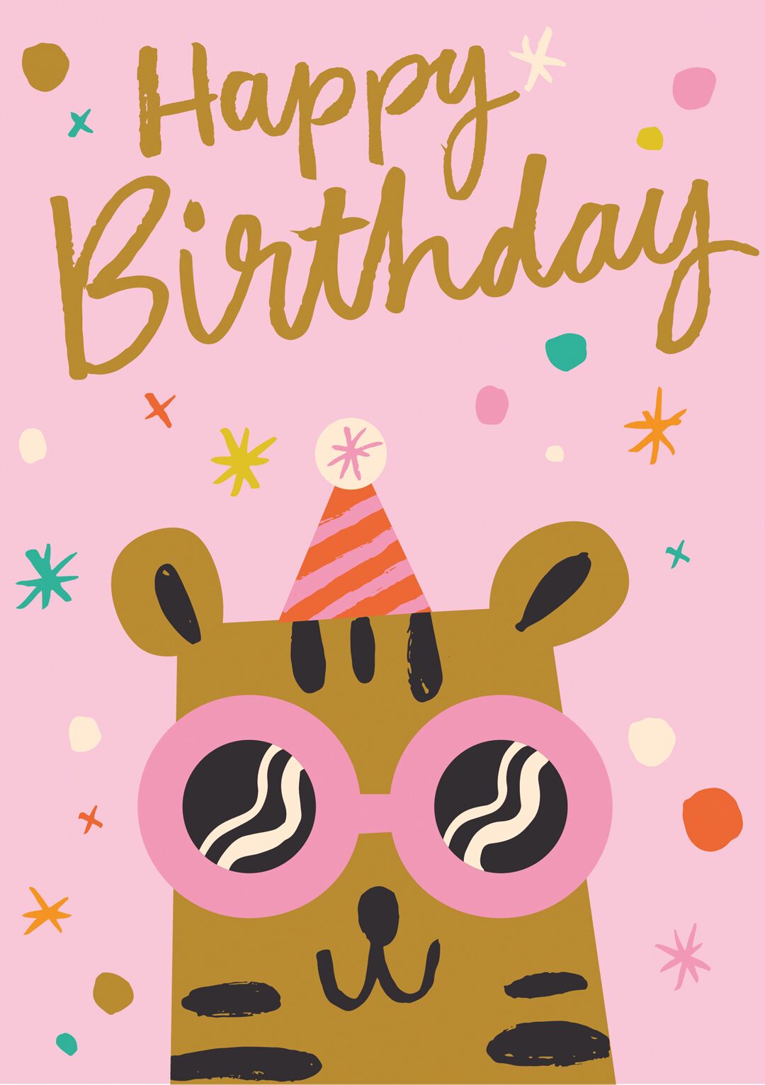 Tiger - PacPal_1080x1532 Ashley le Quere Tiger - Birthday Card