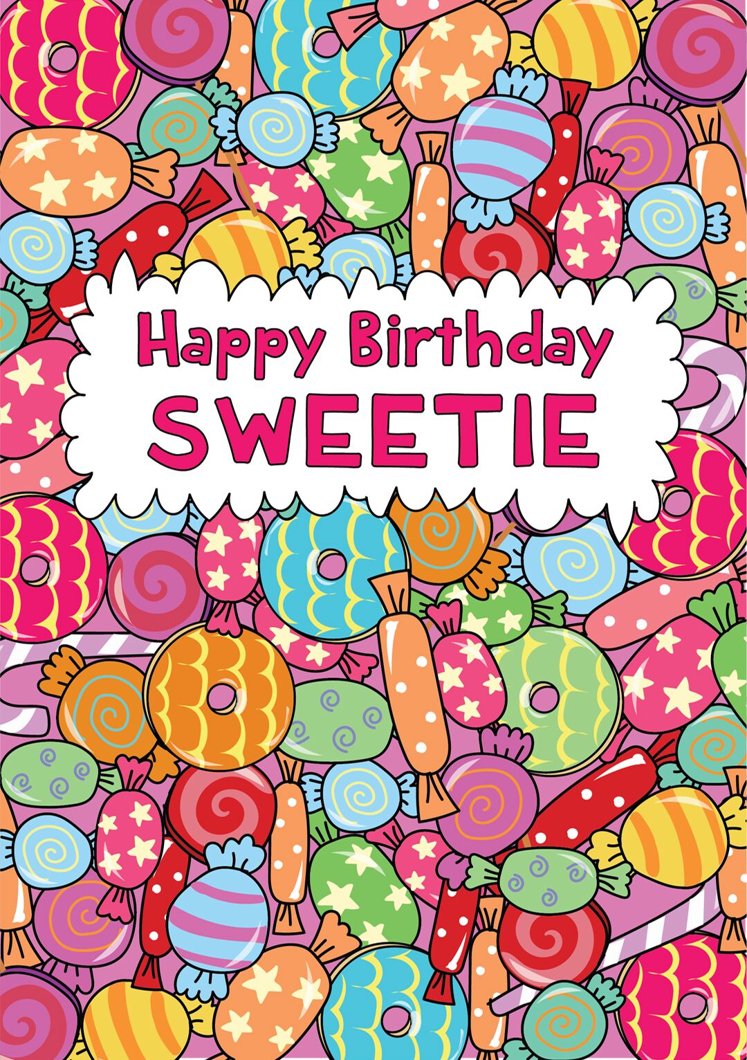 Sweetie - Birthday Card