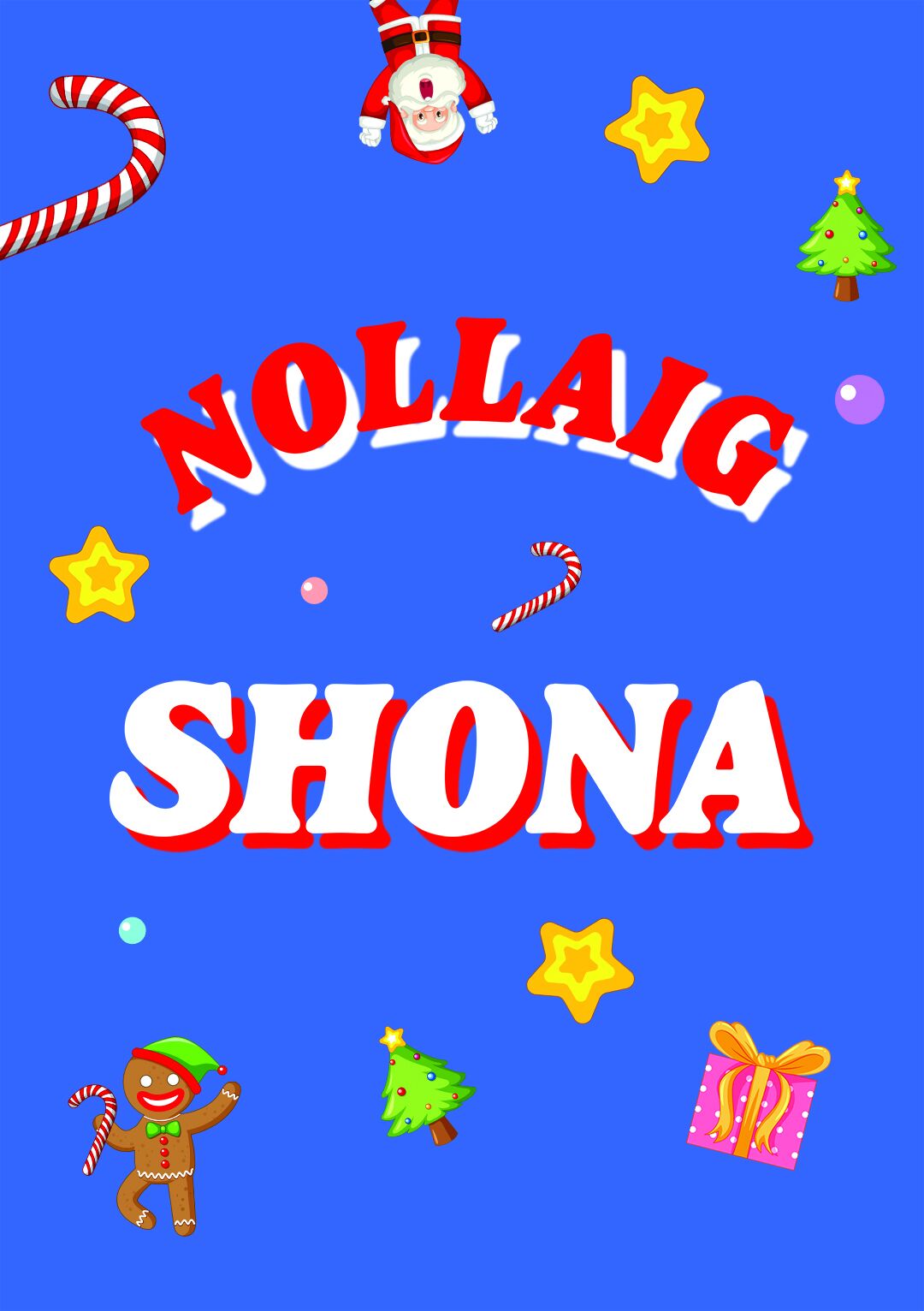 nollaig shona card