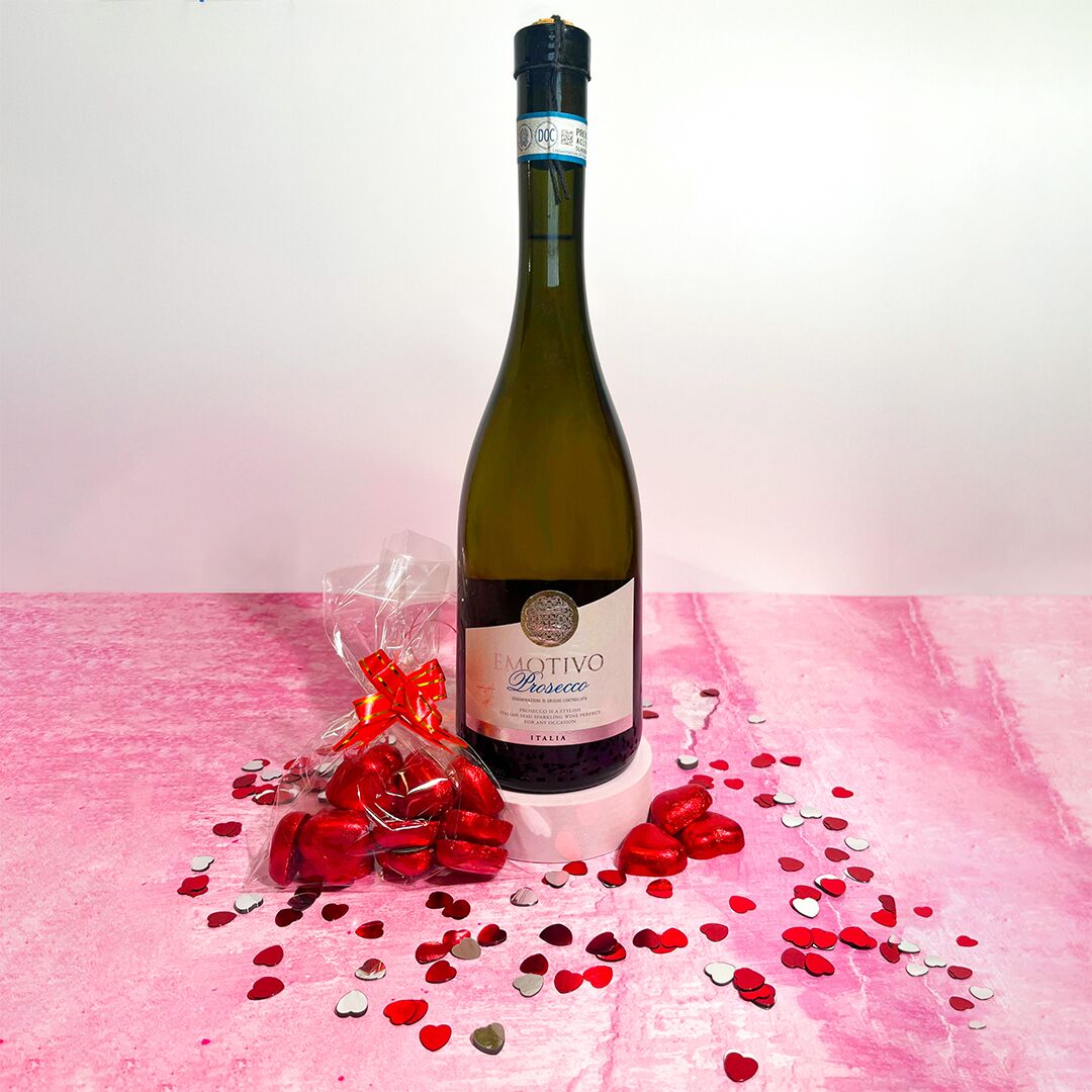 prosecco valentines gift