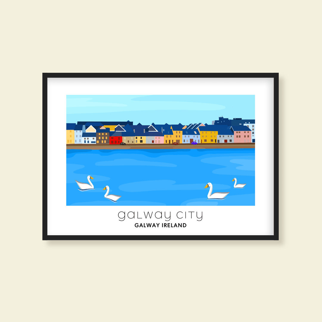 Galway City Print