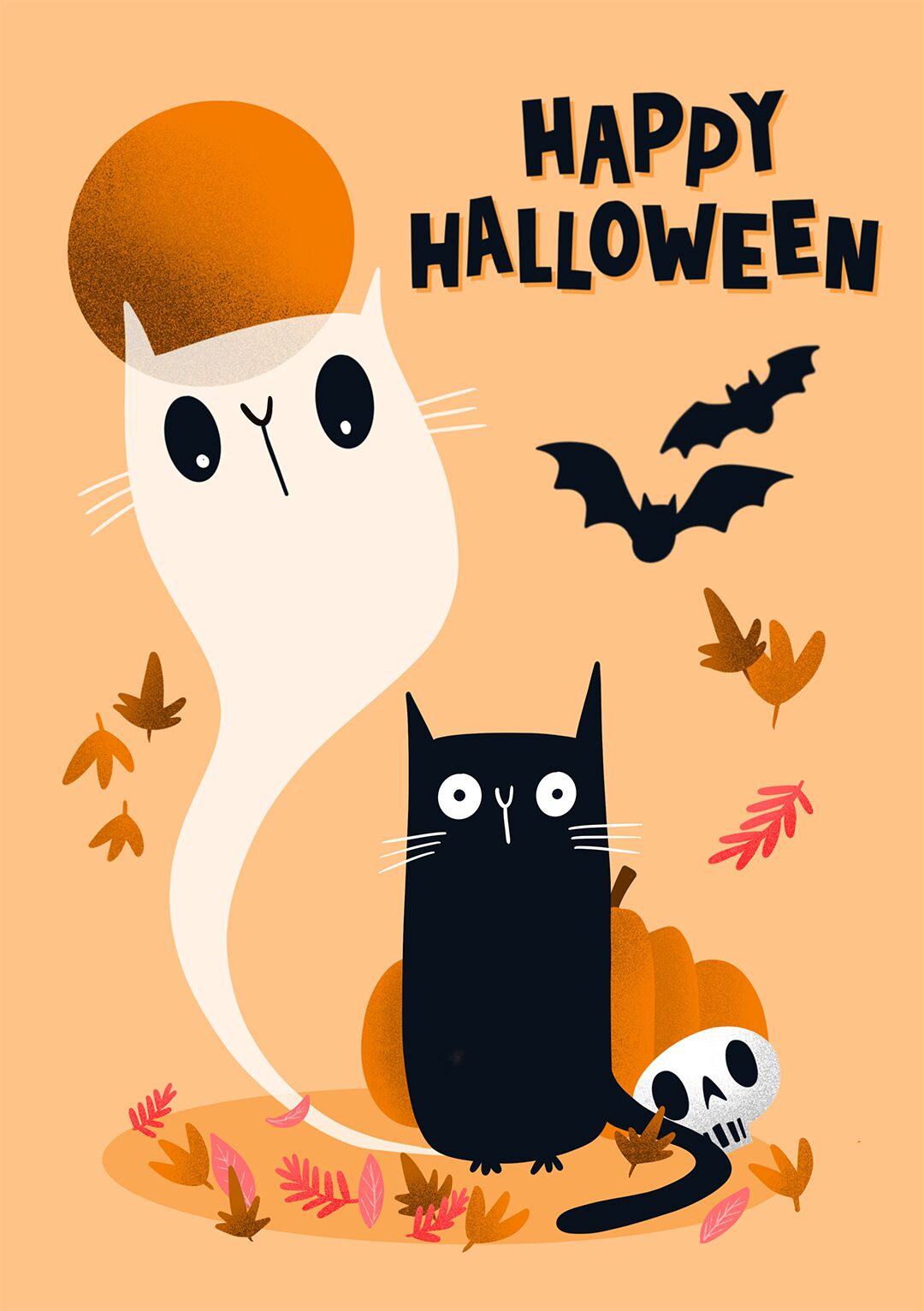 happy halloween card