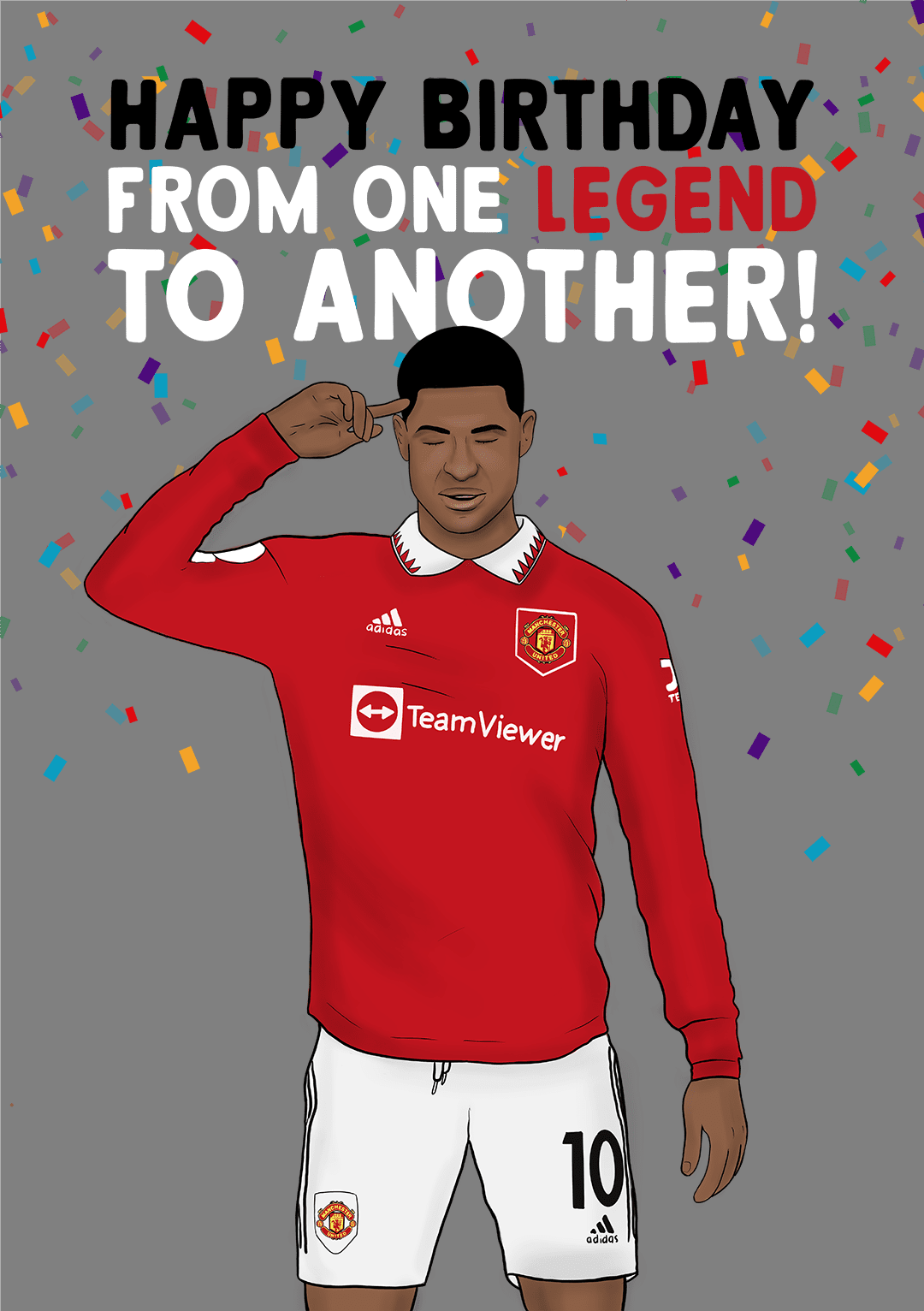 Rashford Birthday Card