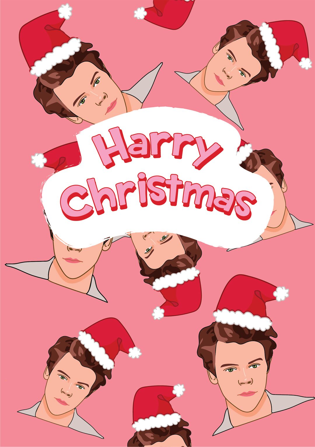 Harry Styles Christmas Card