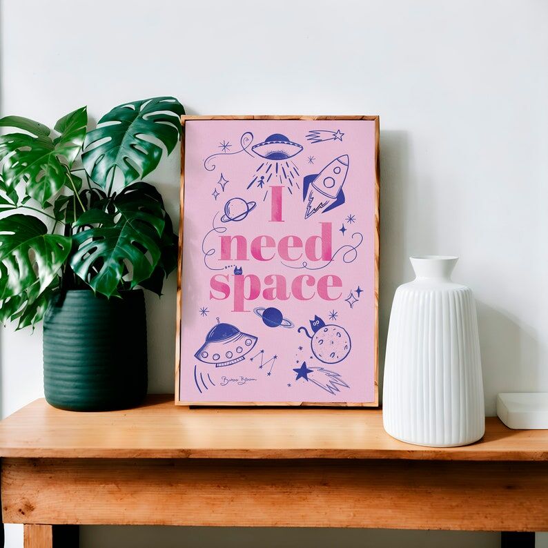 i need space print