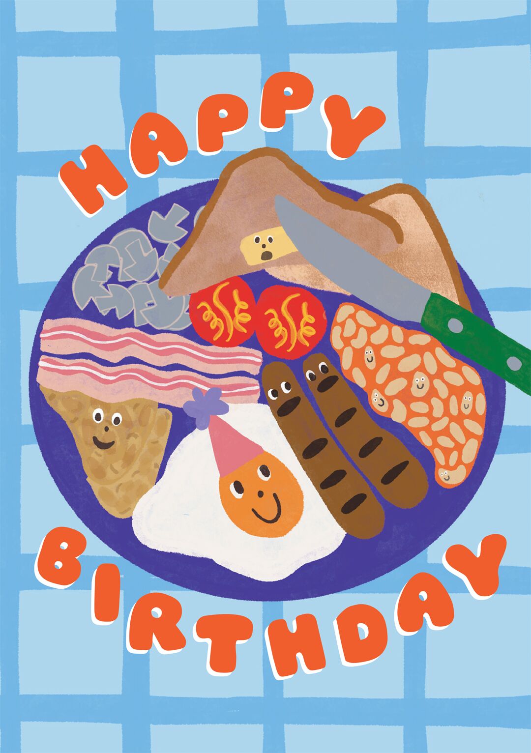 fry up birthday card