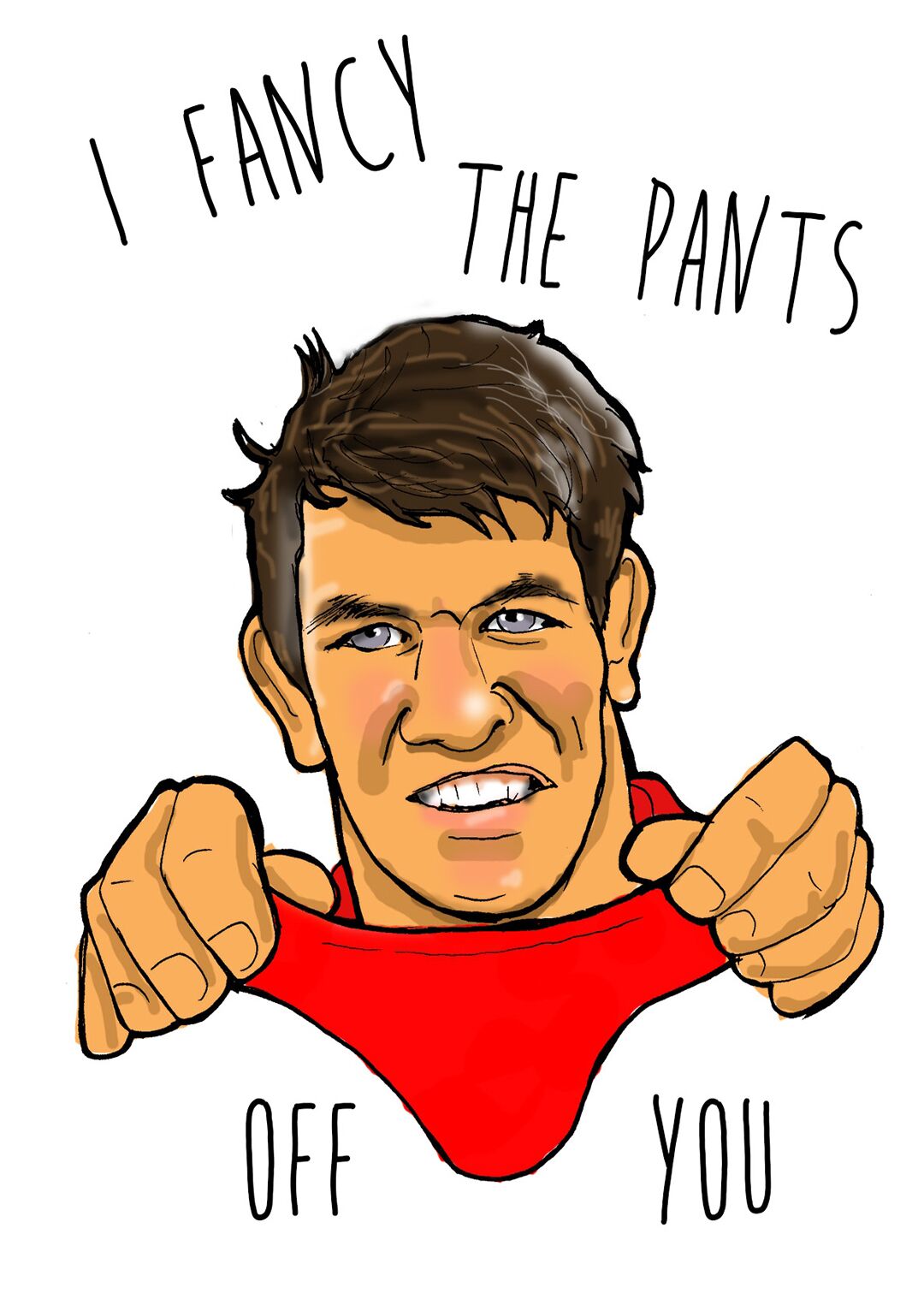 Fancy The Pants Off You - Donnacha Valentine's Day Card