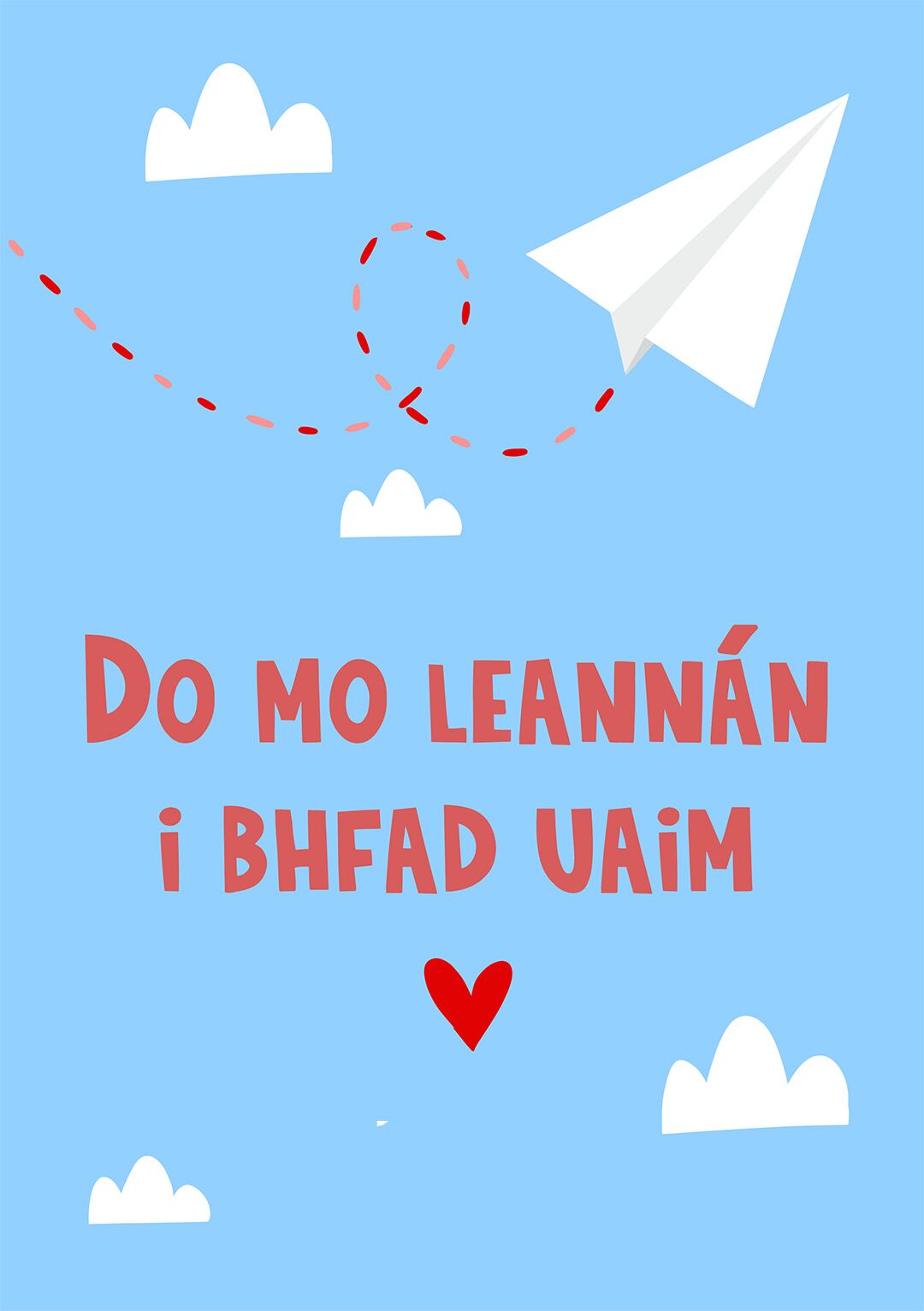 Do mo leannán i bhfad uaim